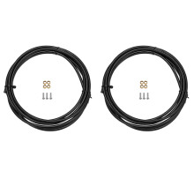 2x BH90 Fahrradbremsschlauch MTB Hydraulische Scheibenbremse Schlauch 2,5M Anschluss-Einsatz-Oliven-
