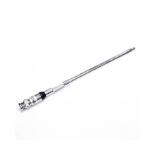2x 118-136 MHz BNC Teleskopantenne mit hoher Verstärkung für Flugfunkfrequenzen (TH-28A, TH-48A, TH-