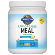 Garden of Life, RAW-Organische Mahlzeit-Ersatz-Shake, pflanzlich, Vanille, 1 lb 2,52 oz (525 g)