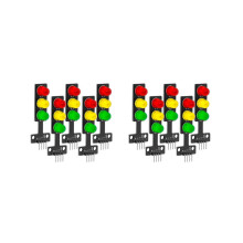 10x LED-Ampelmodul DIY-Ampel 3,3-5V kompatibel mit für