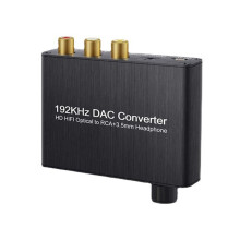 192-kHz-DAC-Wandler (Digital-Analog-Wandler) mit integriertem Kopfhörerverstärker und eingebautem Em