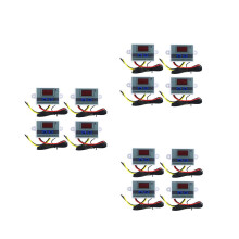 12 Stück 220V AC Digitaler LED-Temperaturregler XH-W3001 für Inkubatoren, Kühlung, Heizung, Thermost