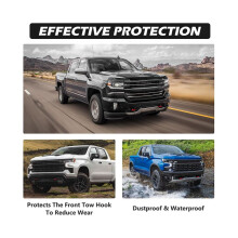 Afdekkingen voor trekhaakogen voor Chevy Silverado 1500 2007-2025, afdekking voor trekhaak aan de vo