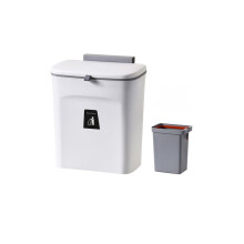 Toilet Keuken Afvalopslag + Binnenmuur Prullenbak Kast Vuilnisbak Deur Hangende Prullenbak B