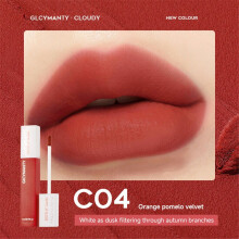 (Typ 4) Gicymanty Peptid-Lippenstift, feuchtigkeitsspendender getönter Lippenbalsam, Himbeer-Ribbon