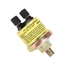 Universele 1/8 NPT vervangende oliedruksensor met dubbele aansluiting voor aftermarket meters en aut