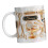 Creatieve kapper inspireert drinkbeker met ergonomisch-Wit 1