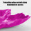 Candy-Colored Plastic Fruit Tray with Maple Leaf Design 5