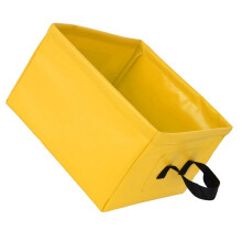 Yellow Portable Foldable Camping Bucket