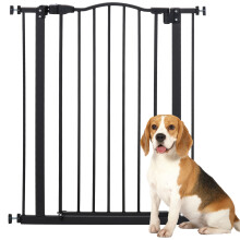 Barrera de Seguridad Negro 80 x 2 x 94 cm