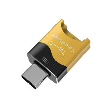 Typ-C-Kartenleser, mobiler OTG-Kartenleser, versteckter Kartensteckplatz, TF-Kartenleser (Steck- und