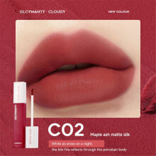 (Typ 2) Gicymanty Peptid-Lippenstift, feuchtigkeitsspendender getönter Lippenbalsam, Himbeer-Ribbon