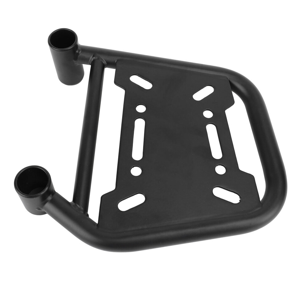 Hard Anodised Iron Saddlebag Guards Rack Black 7340572321176