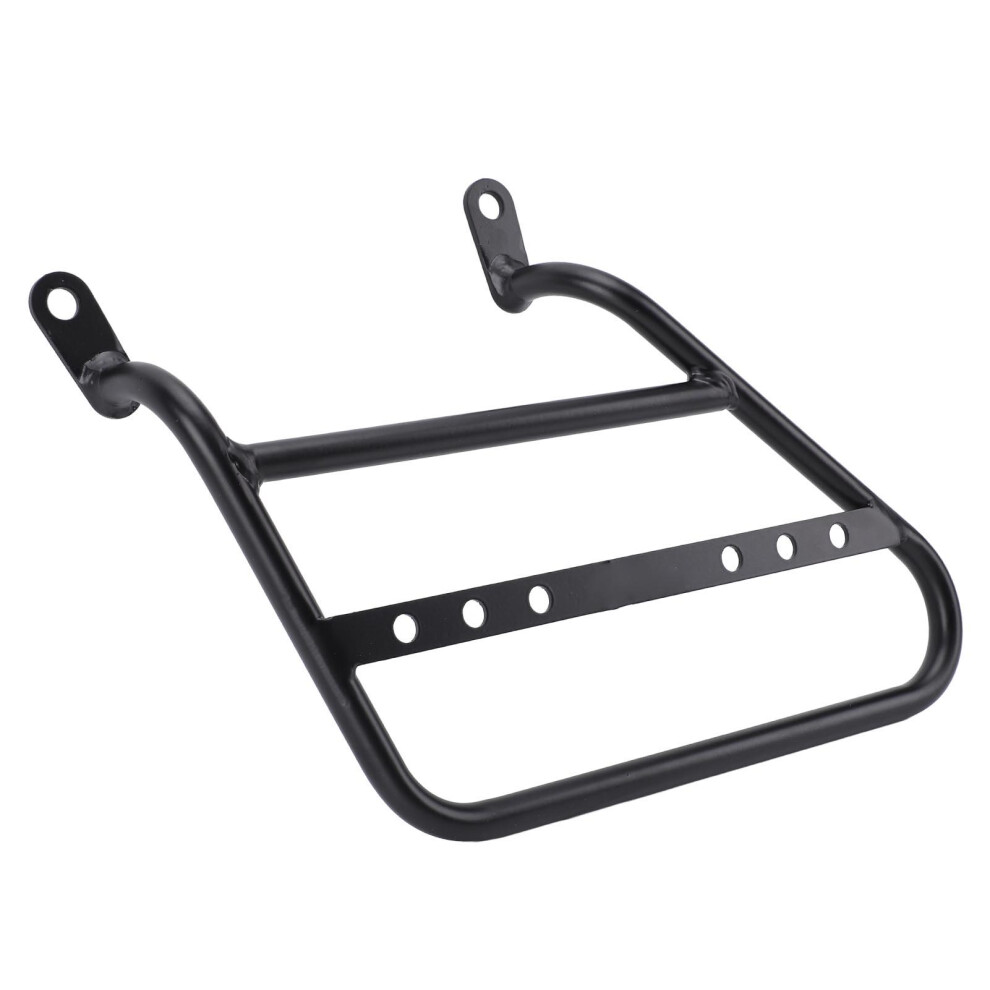 Matte Motorcycle Saddlebag Support Bracket Black 7340572321305