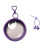 Small Collectible Storage Pouch Featuring Reliable-Purple 1