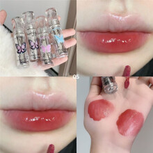 (Type #5) Kekemood Butterfly Mirror Lip Glaze Hydraterende Glazen Lippenbalsem Water Licht