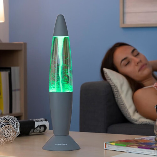 Lampe à lave Tornade à LED à changement de couleur, alimentée par USB 1