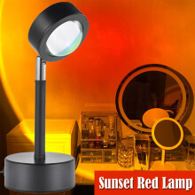 Sonnenuntergangslampe LED-Projektions-USB-Nachtlicht Heimdekoration