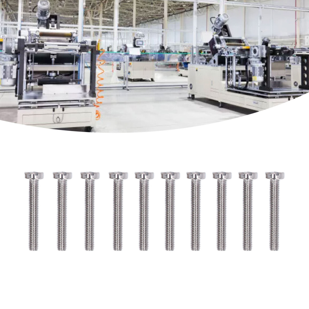 A2-70 Stainless Cheese Head Slot Screw 50pk