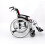 Angel Mobility Folding Self Propelled Wheelchair 3