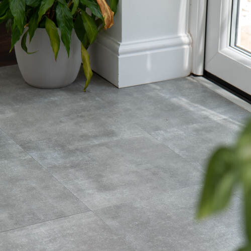 d-c-fix Solid Concrete 30.48 x 30.48cm Self-adhesive Vinyl Floor Tiles