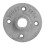 Pack 10 DN15 Flange Bases 4-Hole Aluminium 1