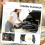 PawHut Carrito para Perro Gris 77 x 44 x 102 cm 5