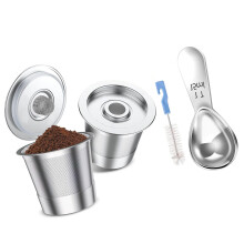 Long Wearing Steel Brewing Cup Contains Measuring Instrument-A