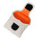 Square PU Putter Headcover White 15