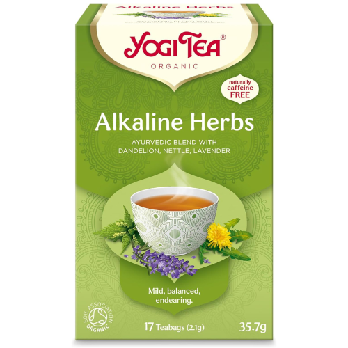 Yogi Tea Organic Alkaline Herbs Tea - 17 x 2.1g