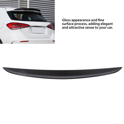 W177 Rear Trunk Spoiler Glossy Black