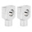 Metal Handlebar Bracket Mounts 25mm 1