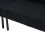 (Black) Modern Upholstered 3-Seater Sofa with Side Pockets & Armrests 13