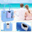 Silikon-Telefonhalter-Zubehör für Strandtasche,-grau 4
