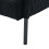 (Black) Modern Upholstered 3-Seater Sofa with Side Pockets & Armrests 15