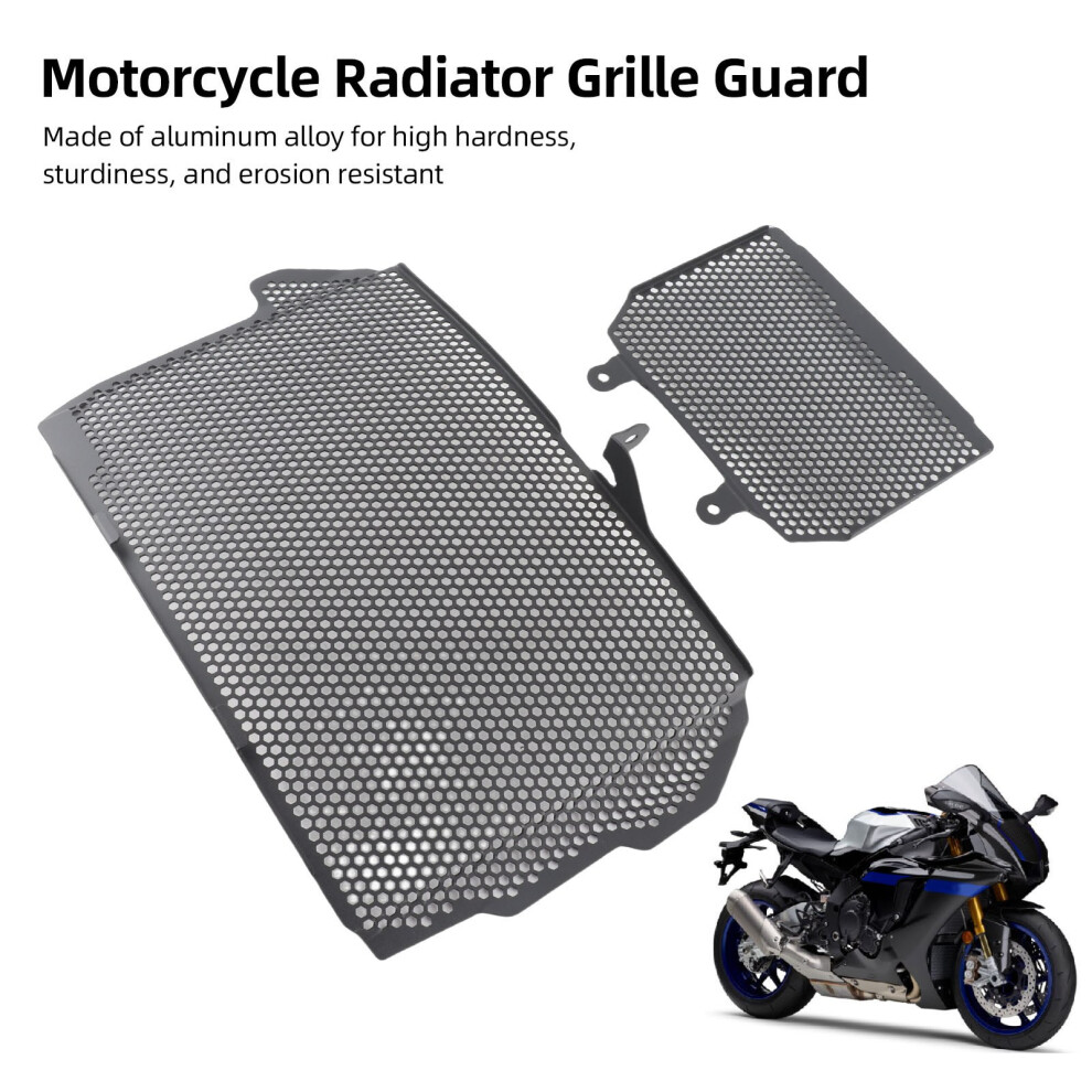 Aluminium Alloy Radiator Grille Guard For R1 Black 7340572340009