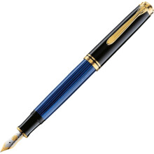 Pelikan M 400 Souveraen Fountain Pen 400 Bicolor Gold B in Gold Board, In Gift Box