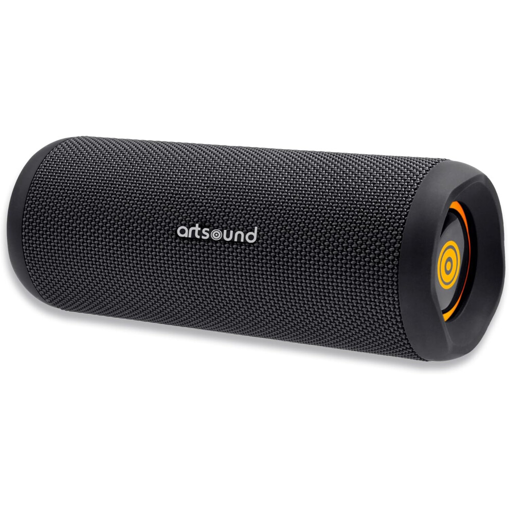 Artsound Pwr02 Portable Waterproof Bluetooth Loudspeaker In Black 5420020106660