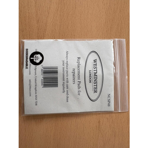 Westminster Clarinet Pads, 17mm, Set of 10 1