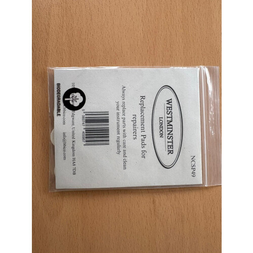 Westminster Clarinet Pads, 16.5mm, Set of 10 1