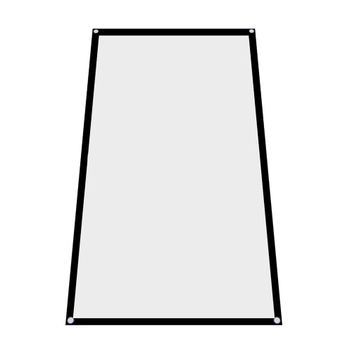 60" Portable Foldable Projector Screen