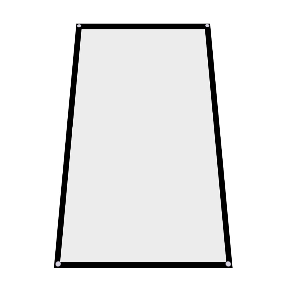60" Portable Foldable Projector Screen 7340572369000