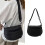 Elegant Shoulder Bag Practical Wear Resistant Nylon-White 3
