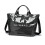 Waterdichte geruite oversized PVC-schoudertas met-Paars 6