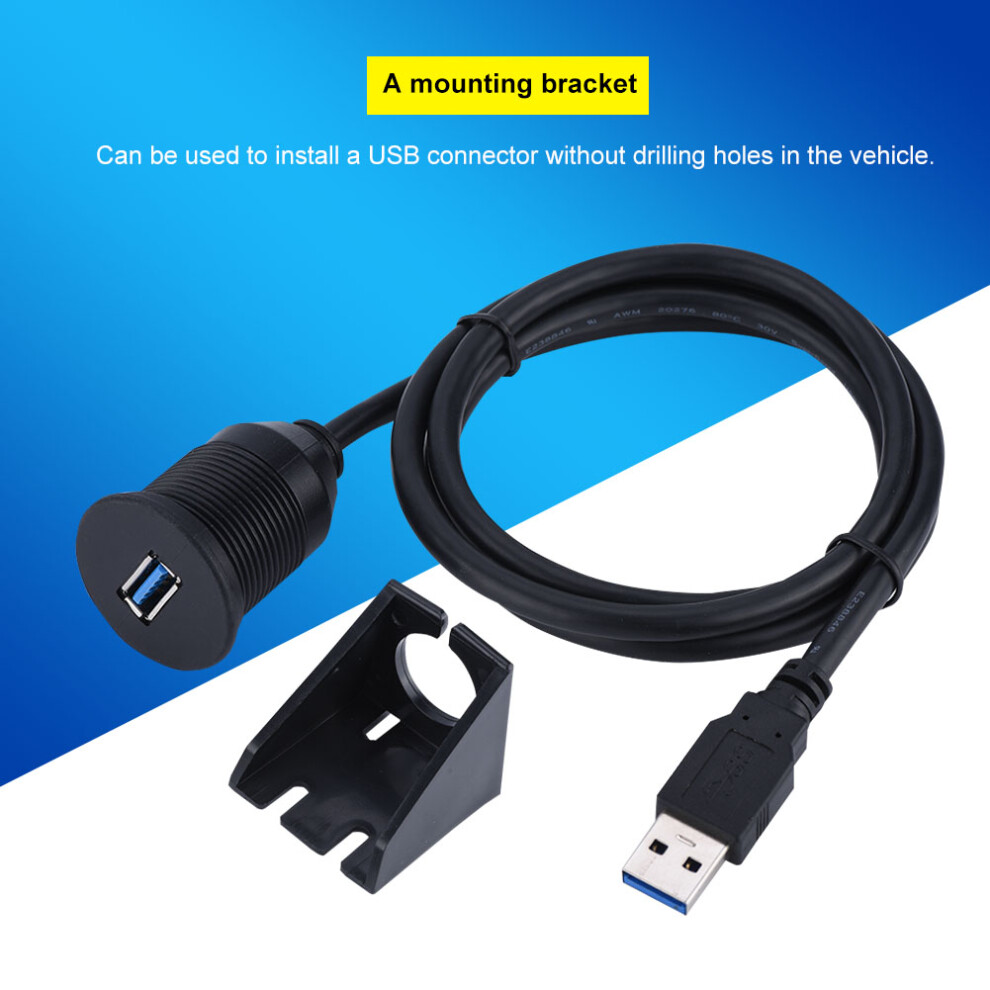 Car Usb 3.0 Extension Flush Mount 1M 7340572332745