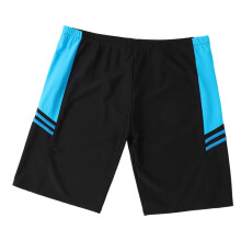 Men Quick Dry Swim Trunks Board Shorts Adjustable-lake blue