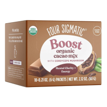 Four Sigmatic Organic Cacao Mix with Cordyceps Mushroom - 10 Packets