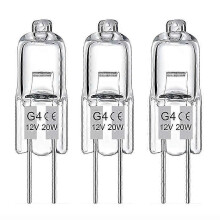 20-Pack G4 Halogenlampor 20W 12V Varmvita Ljus fr Perfekt Belysning