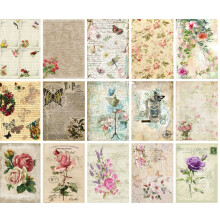 Vintage Scrapbook Paper Model 2