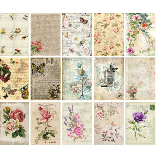 Vintage Scrapbook Paper   Model 2